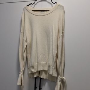 Madewell Tied Cuff Sweater